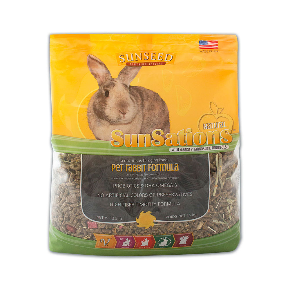 Sunseed® Sunsations™ Natural Pet Rabbit Formula 3.5 Lbs