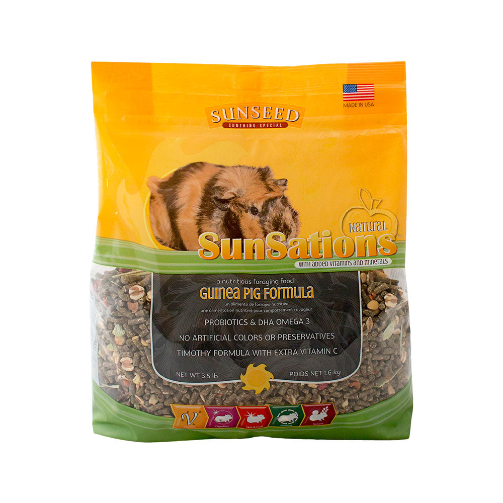 Sunseed® Sunsations™ Natural Guinea Pig Formula 3.5 Lbs