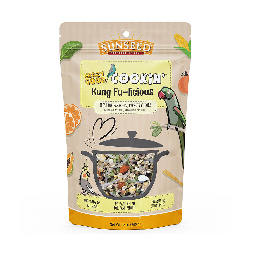 Sunseed® Crazy Good Cookin' Kung Fu-Licious for Birds 12 Oz