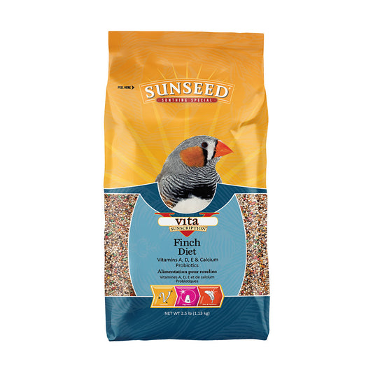 Sunseed® Vita Sunscription® Finch Diet Birds Food 2.5 Lbs