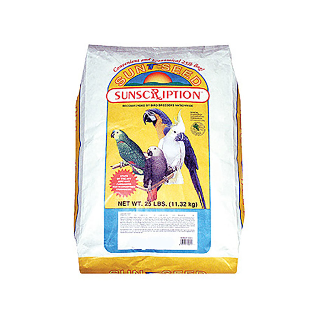Sunseed® Vita Prima™ Sunscription Large Hookbill Safflower Formula Bird Food 25 Lbs