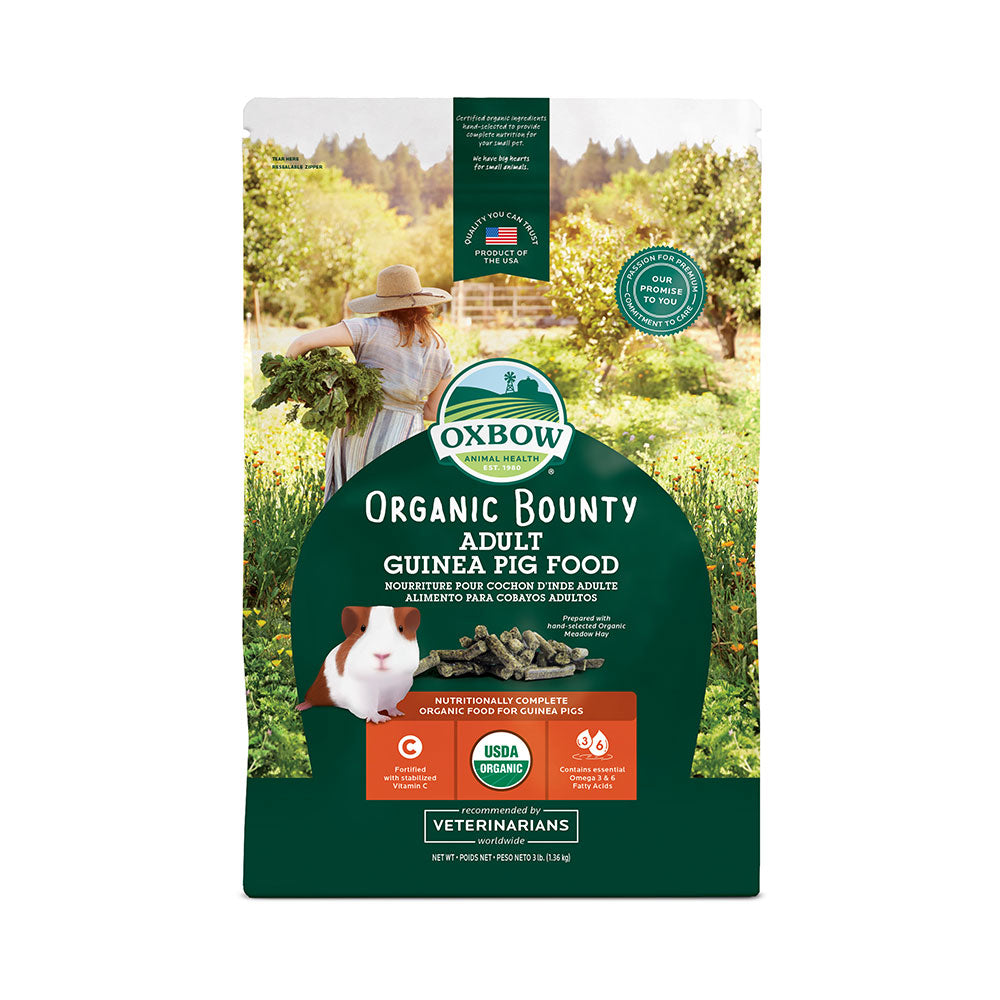 Oxbow Animal Health™ Organic Bounty Adult Guinea Pig 3 Lbs