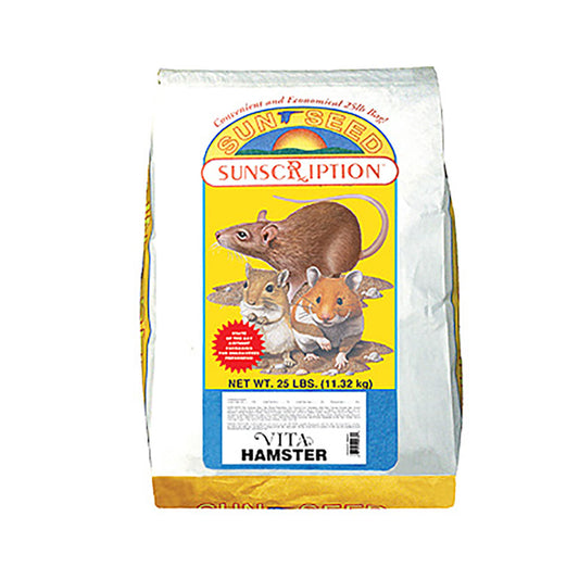 Sunseed® Vita Sunscription® Hamster & Gerbil Diet Small Animals Food 25 Lbs
