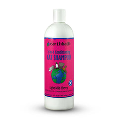 Earthbath® Light Wild Cherry 2-in-1 Conditioning Cat Shampoo 16 Oz