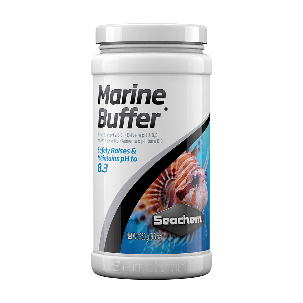 Seachem® Marine Buffer™ Raises & Maintains pH At 8.3 In All Saltwater Aquariums 250 Gm