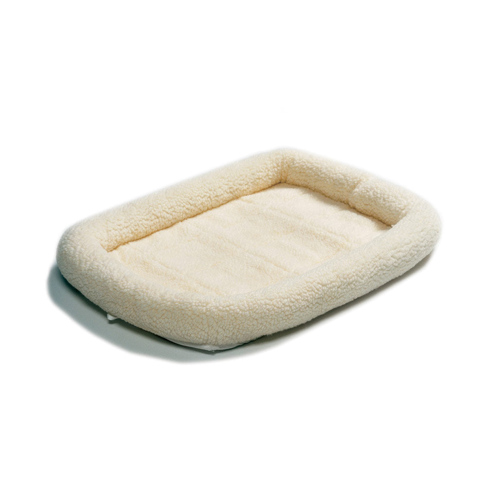 QuietTime® Deluxe Fleece Bolster Pet Bed 48 Inch