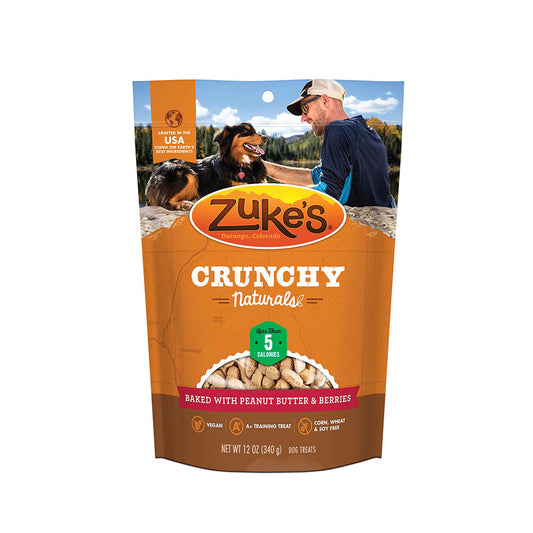 Zuke's® Crunchy Naturals 5s Baked with Peanut Butter & Berries Dog Treats 12 Oz