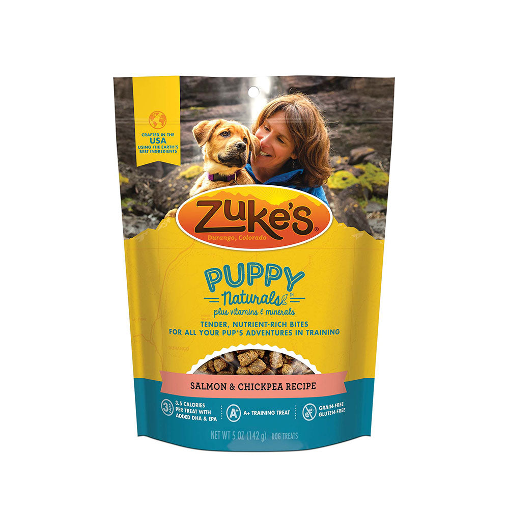 Zuke's® Puppy Naturals® Grain Free Salmon & Chickpea Recipe Dog Treats 5 Oz