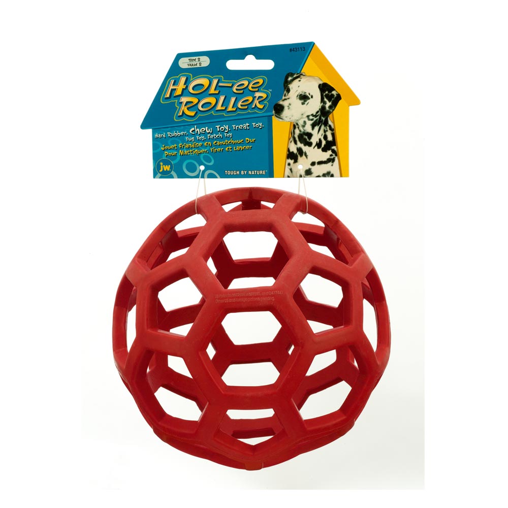 JW® Hol-ee® Roller Dog Toy Assorted Color Jumbo