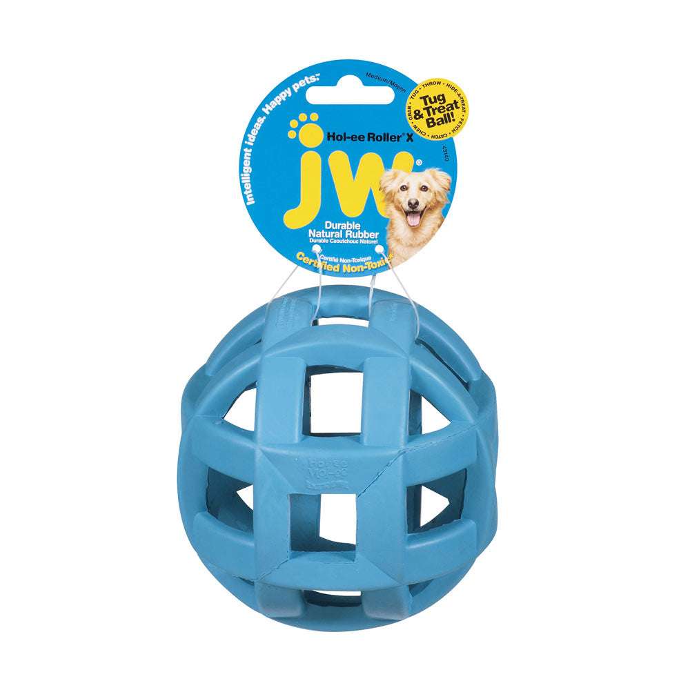 JW® Hol-ee Roller® X Dog Toy Assorted Color One Size