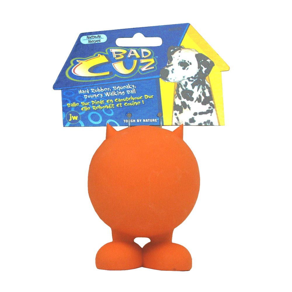 JW® Bad Cuz Dog Toy Assorted Color Medium