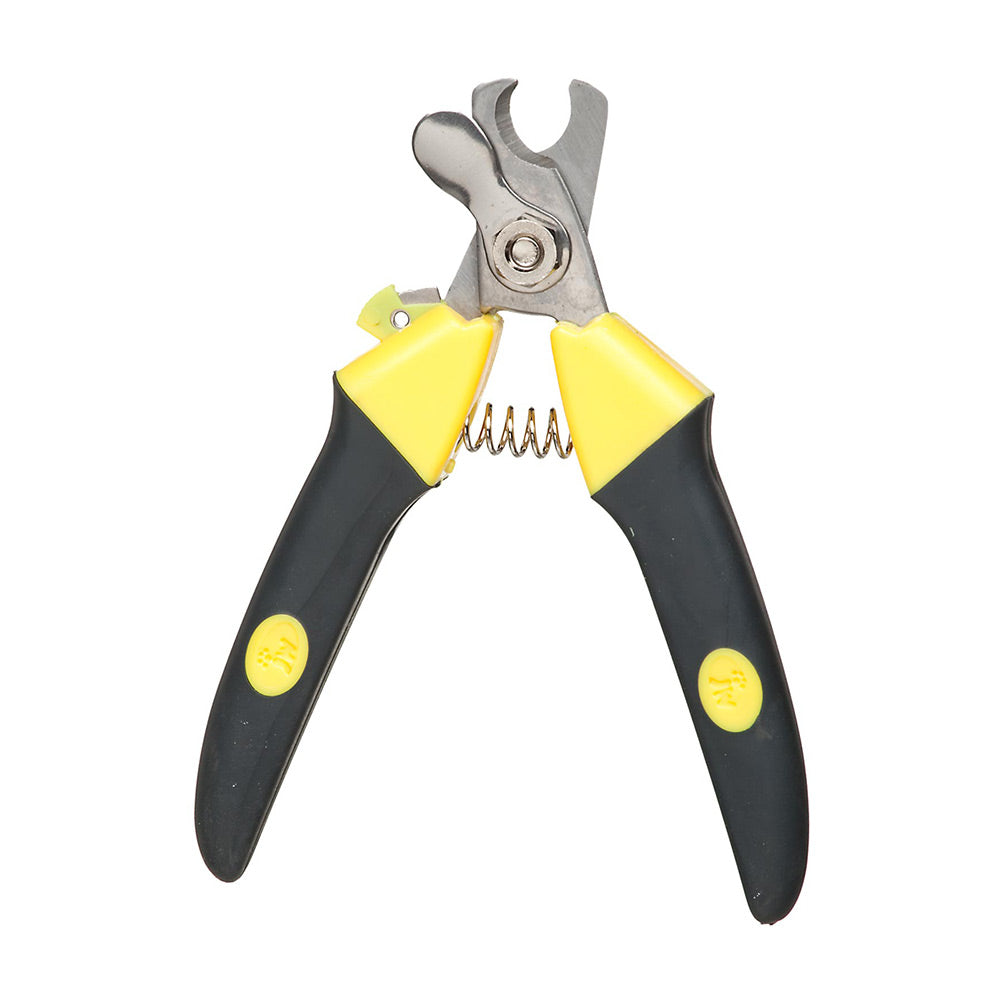 JW® Gripsoft® Deluxe Nail Clipper Gray/Yellow Color Large