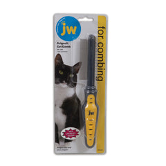 JW® Gripsoft® Cat Comb Gray/Yellow Color One Size