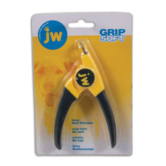 JW® Gripsoft® Deluxe Nail Trimmer Gray/Yellow Color Regular
