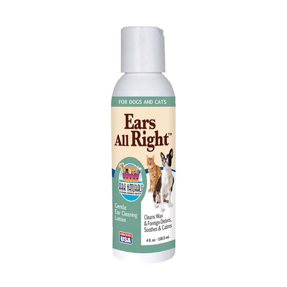 Ark Naturals® Ears All Right™ Gentle Ear Cleaning Lotion for Cat & Dog 4 Oz