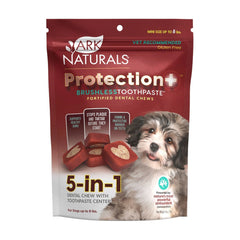 Ark Naturals® Protection+™ Brushless Toothpaste™ 5-in-1 Mini Dental Chews for Dogs 4oz