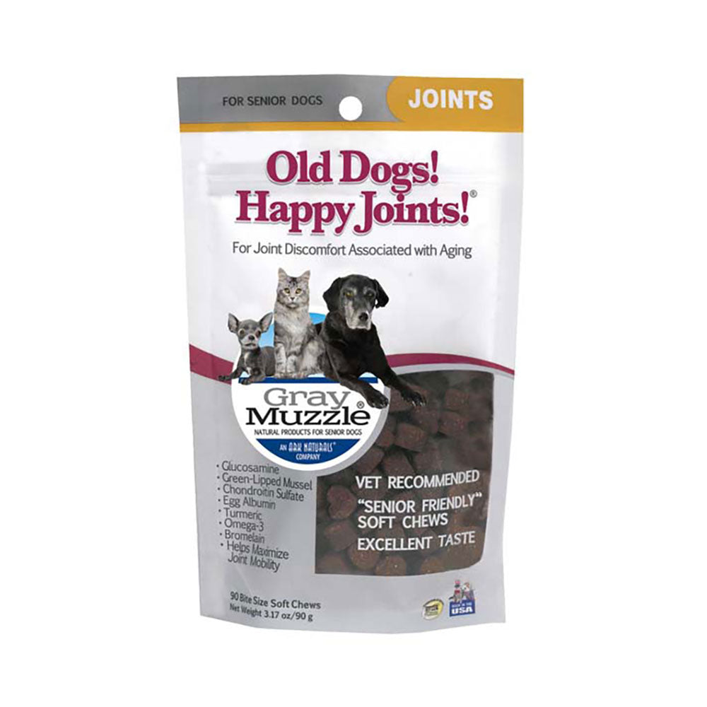 Ark Naturals® Gray Muzzle Old Dog Happy Joints Cat & Dog Chewy Treats 90 Count