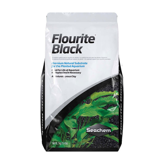 Seachem® Flourite® Black Premium Natural Gravel for the Planted Aquarium 7 Kg