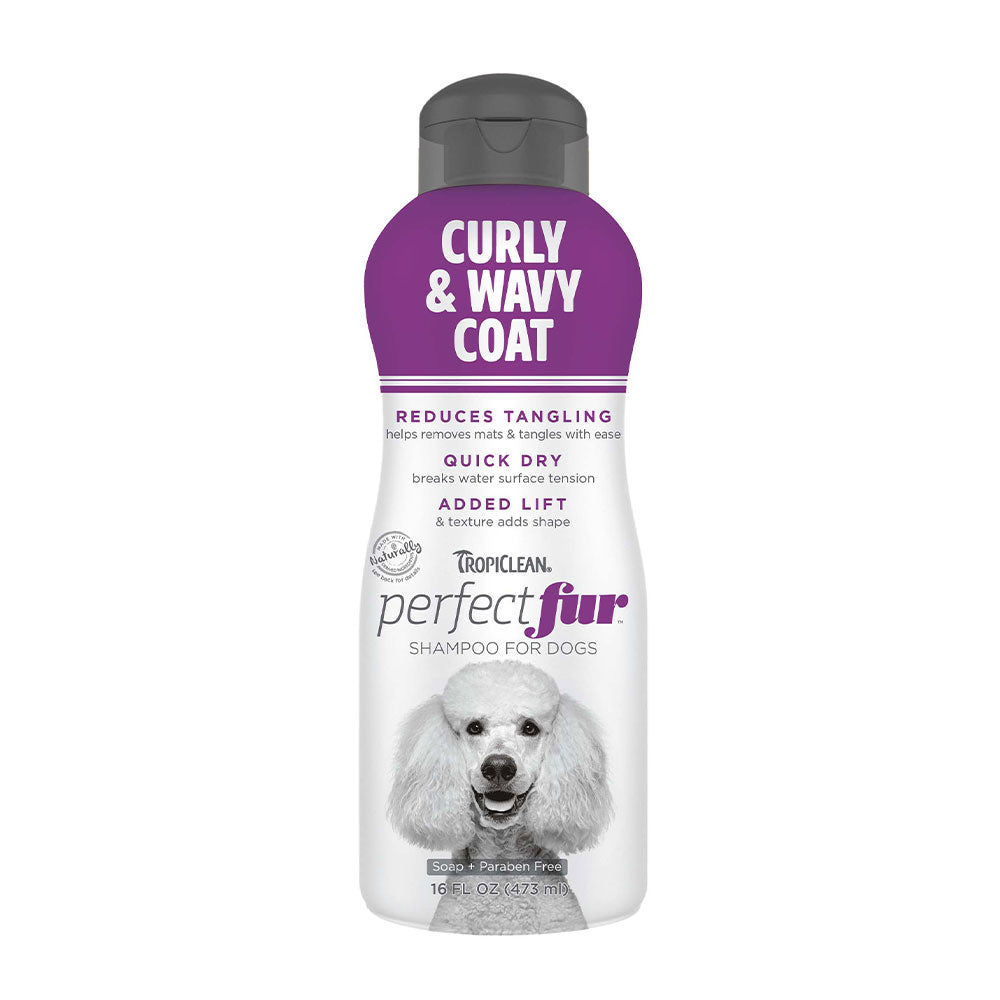 TropiClean® Perfectfur™ Curly & Wavy Coat Shampoo for Dog 16 Oz
