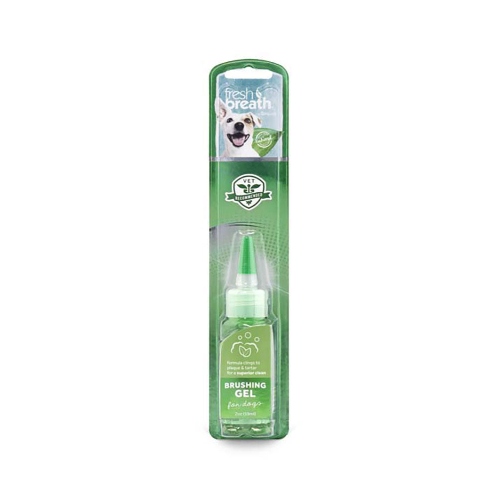 TropiClean® Fresh Breath® Brushing Dental & Oral Care Gel for Dog 2 Oz