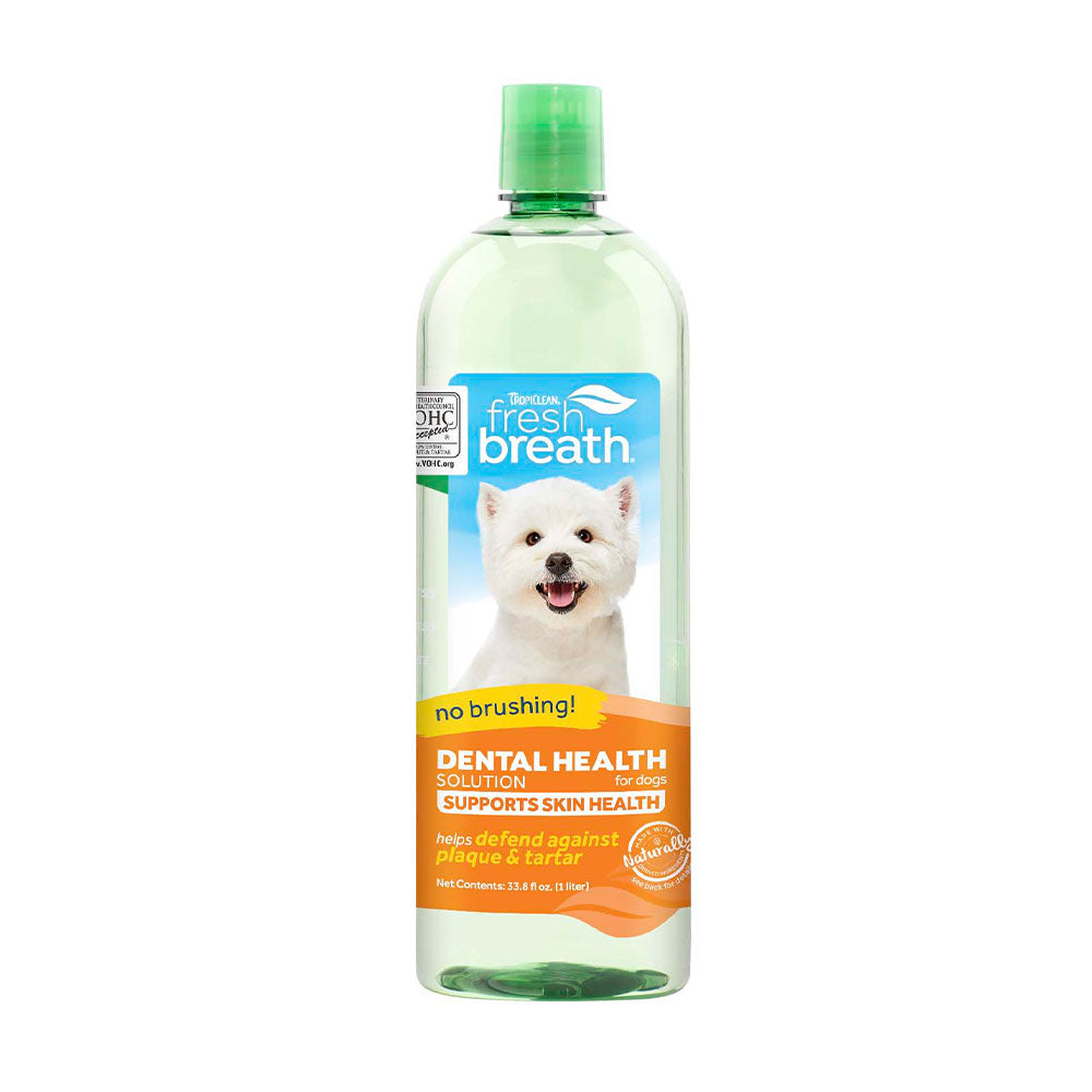 Tropiclean® Oral Care Water Additive Plus Skin & Coat for Dog 33.8 Oz