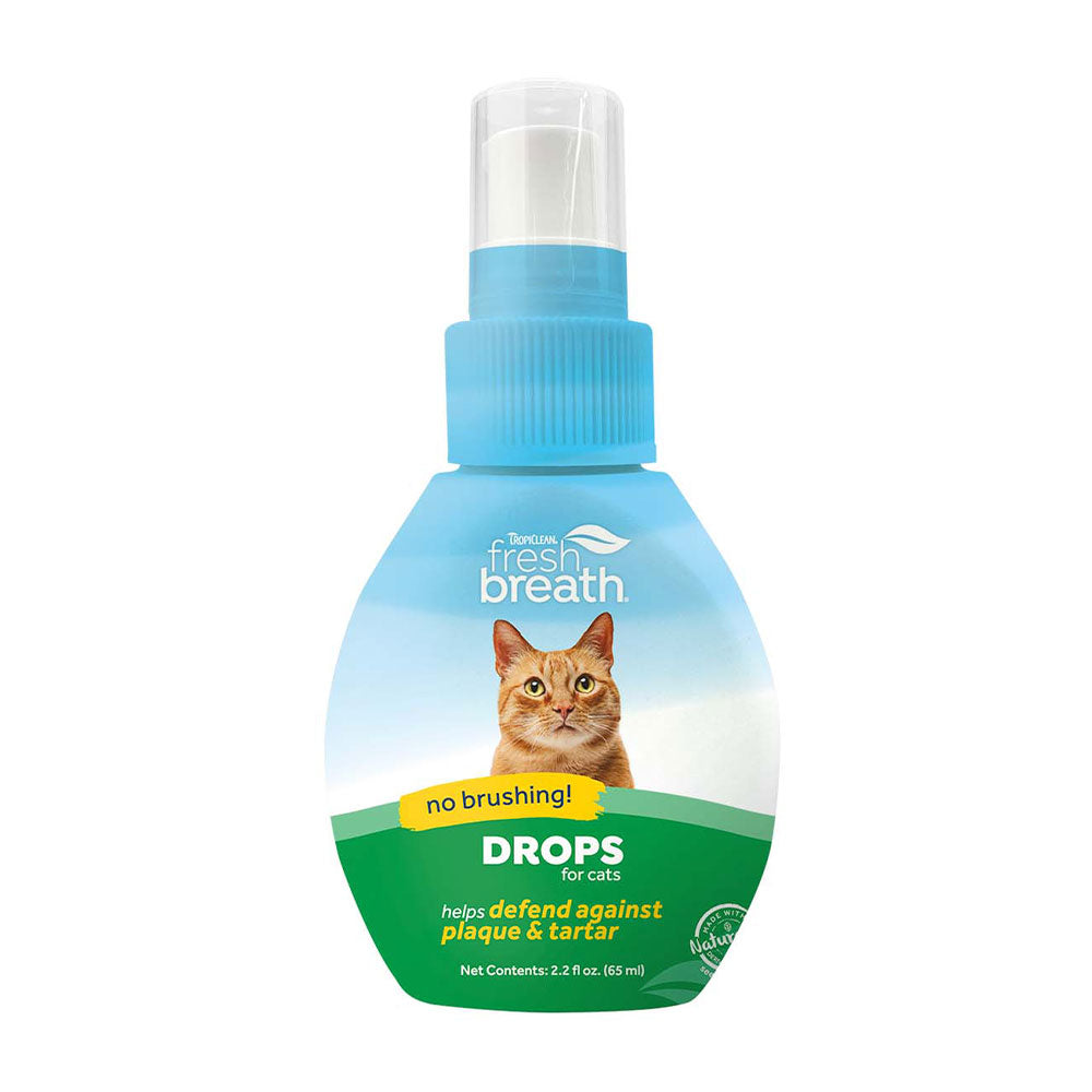 TropiClean® Fresh Breath® Oral Care Drops for Cat 2 Oz