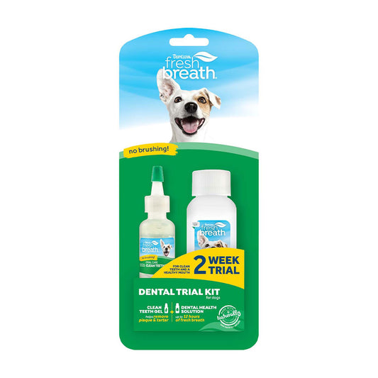 TropiClean® Fresh Breath® Dental Trial Kit for Dog