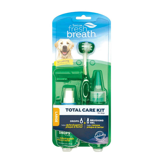 TropiClean® TropiClean Fresh Breath Total Care Kit for Large Dogs, 2oz - Made in USA