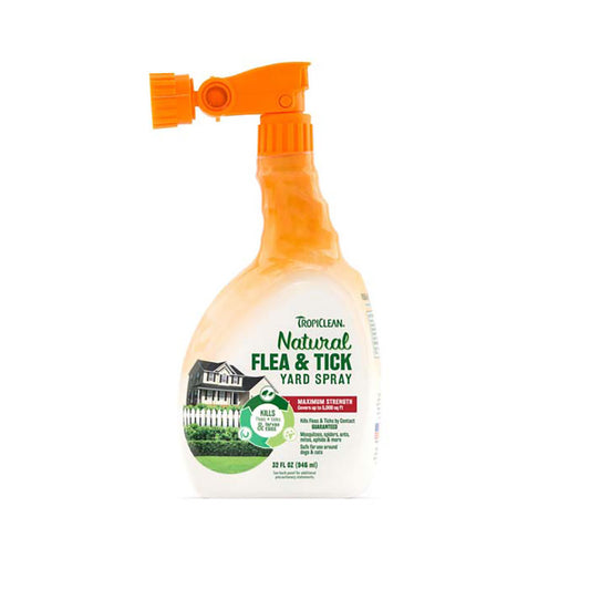 TropiClean® Natural® Flea & Tick Yard Spray For Dog 32 Oz