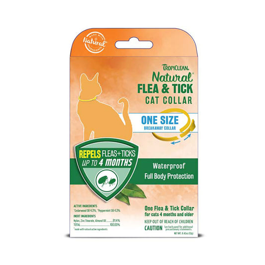 TropiClean® Natural® Flea and Tick Repellent Collar for Cat