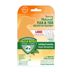 TropiClean® Natural® Flea & Tick Spot On Treatment for Large Dog