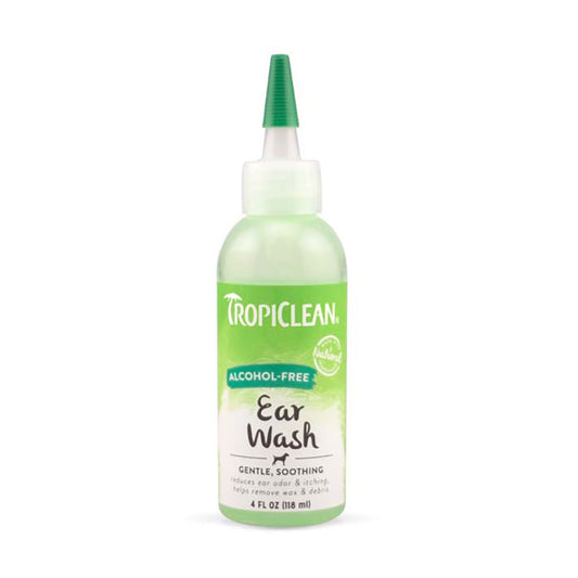 Tropiclean® Alcohol-Free Ear Wash for Dogs & Cats 4 Oz