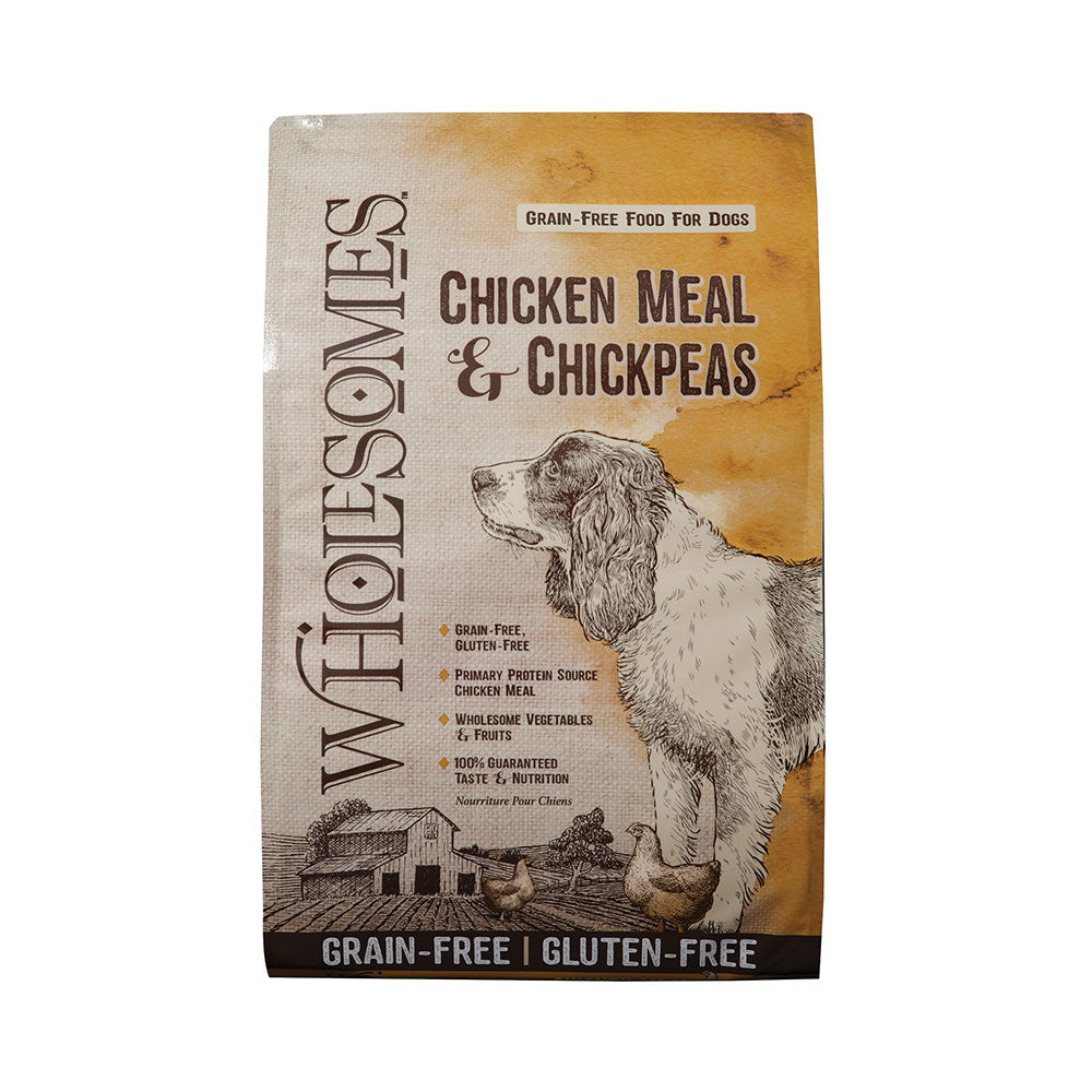 Wholesomes™ Grain Free Chicken Meal & Chickpeas Formula Dog Food 35 Lbs