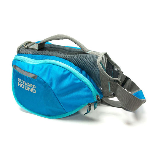 Outward Hound® Daypak Dog Backpack Blue Color Medium