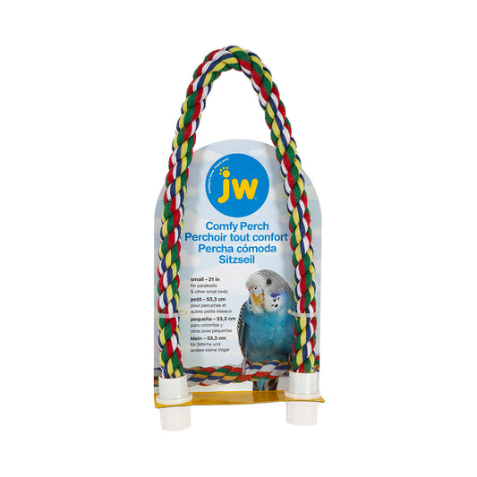 JW® Pet Comfy Perch Bird Toys Multicolor Small 21 Inch