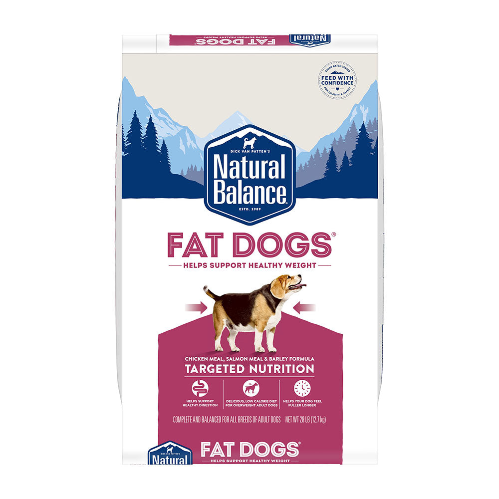 Natural Balance® Fat Dogs® Low Calorie Dry Dog Formula 28 Lbs
