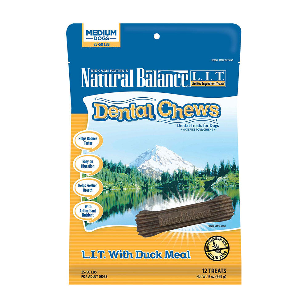 Natural Balance® Limited Ingredient Treats® with Duck Meal Formula Dental Chews 13 Oz