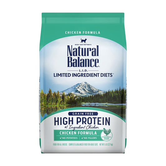Natural Balance® Limited Ingredient Diets® High Protein Chicken Formula Dry Cat Food 5 Lbs