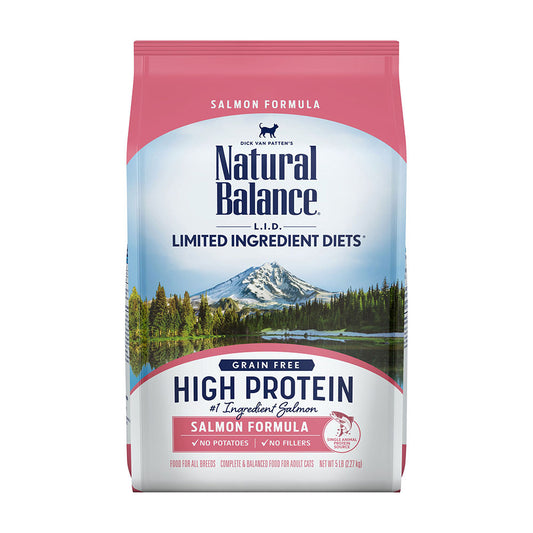 Natural Balance® Limited Ingredient Diets® High Protein Salmon Formula Dry Cat Food 5 Lbs