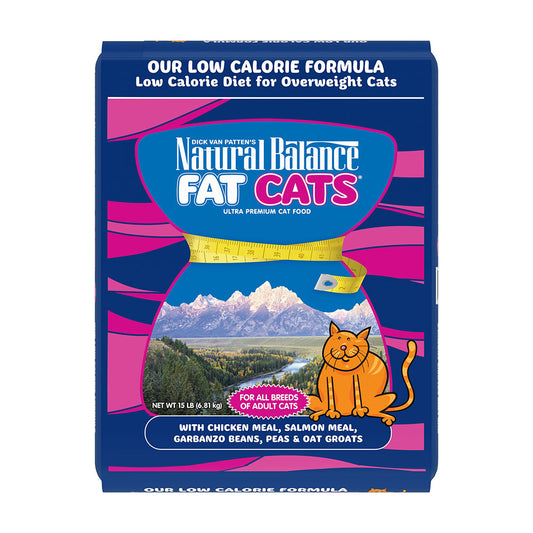 Natural Balance® Fat Cats® Low Calorie Dry Cat Formula 15 Lbs