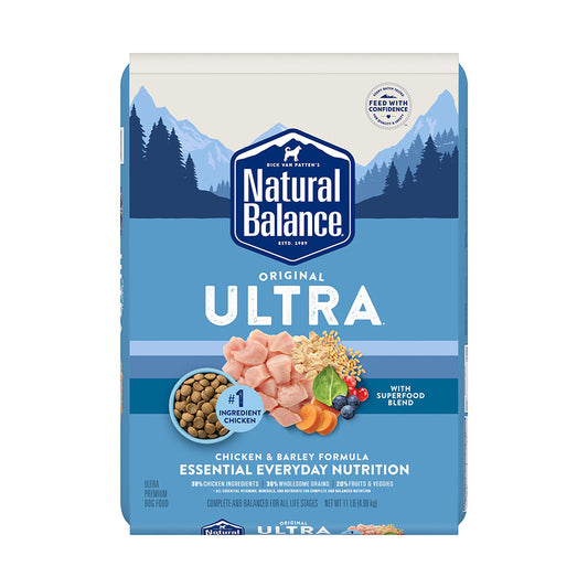 Natural Balance® Original Ulta Chicken & Barley All Life Stages Dry Dog Food 11 Lbs