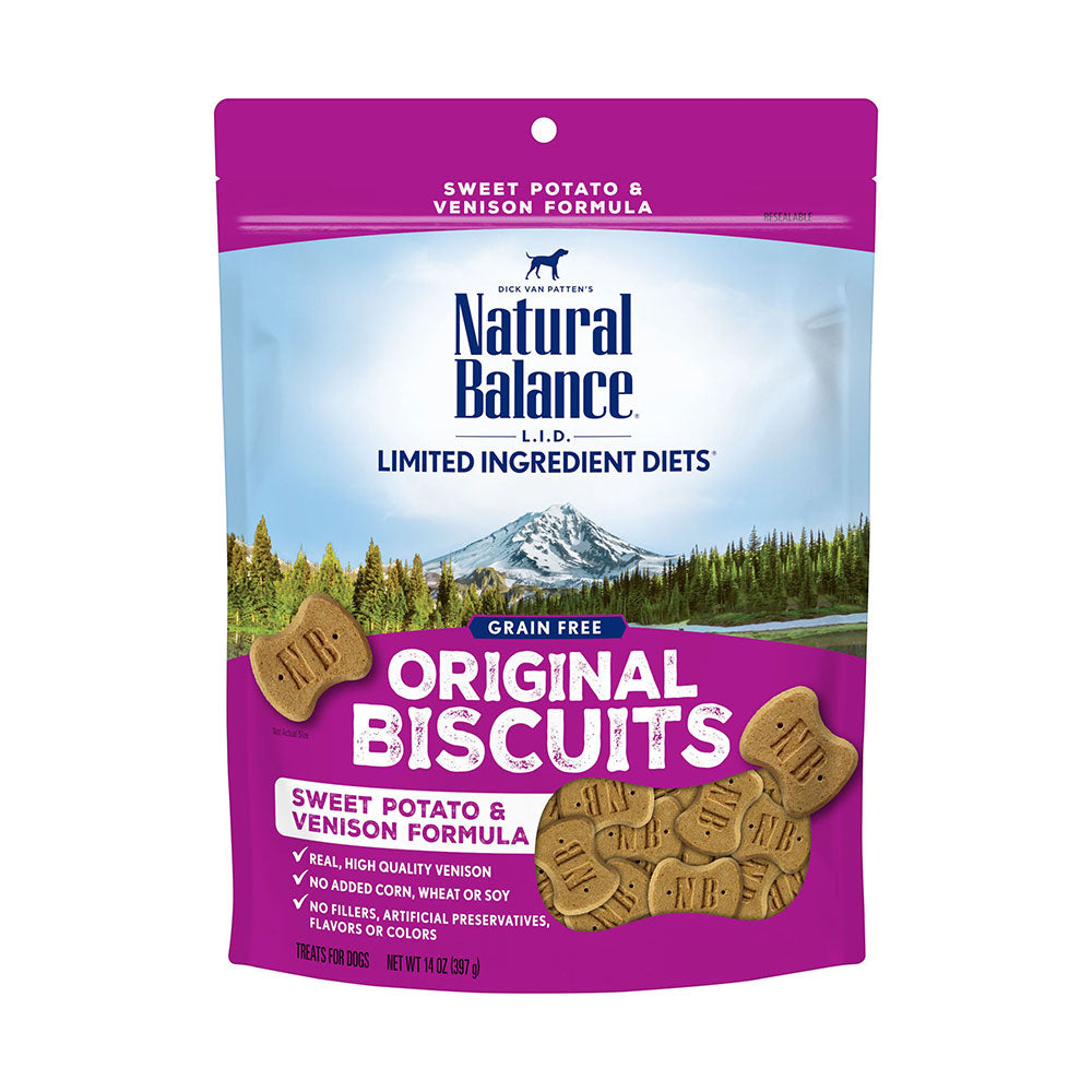 Natural Balance® Limited Ingredient Treats® Grain Free Sweet Potato & Venison Formula 14 Oz