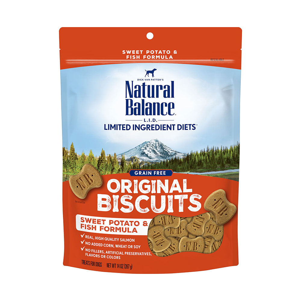 Natural Balance® Limited Ingredient Treats® Grain Free Sweet Potato & Fish Formula 14 Oz