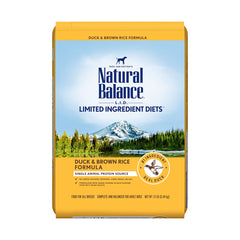 Natural Balance® Limited Ingredient Diet® Duck and Brown Rice Dry Dog Food, 12 Lbs