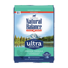 Natural Balance® Original Ultra™ Grain Free Chicken Formula Senior Dog Food 24 Lbs