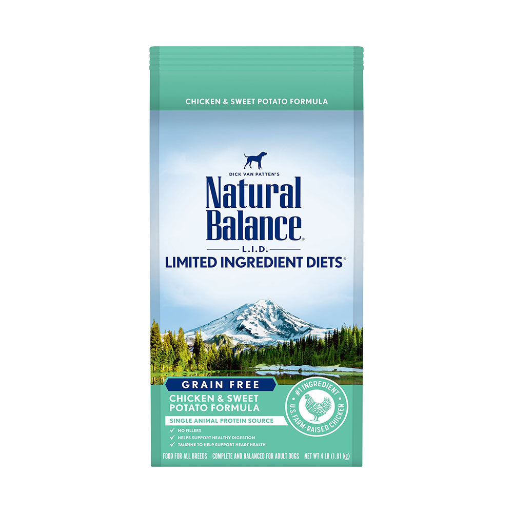 Natural Balance® Limited Ingredient Diet® Chicken and Sweet Potatoes Dog Dry Food 4 Lbs