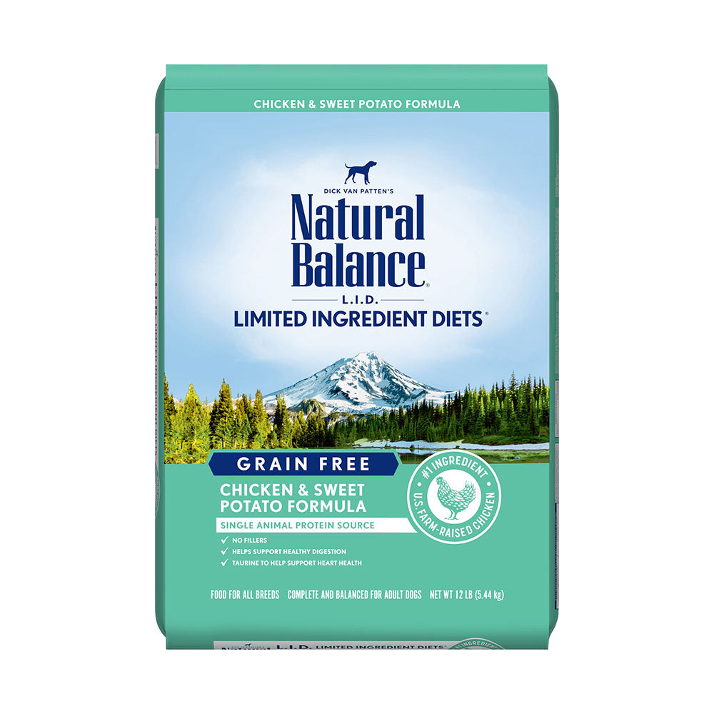 Natural Balance® Limited Ingredient Diet® Chicken and Sweet Potatoes Dog Dry Food 12 Lbs