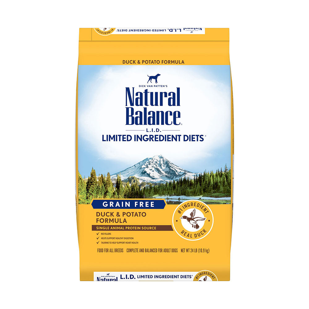 Natural Balance® Limited Ingredient Diet® Grain Free Duck & Potato Dry Dog Food 24 Lbs