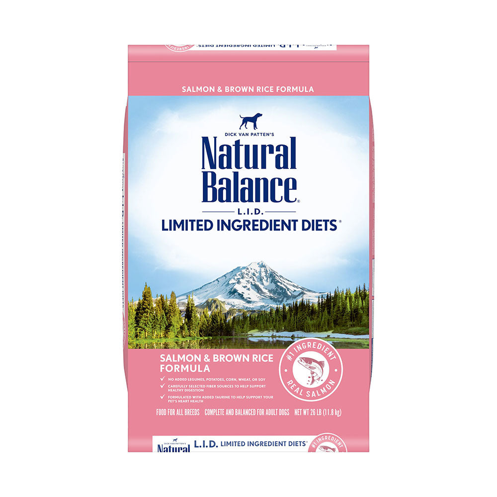 Natural Balance® Limited Ingredient Diet® Salmon and Brown Rice Dry Dog Food, 26 Lbs