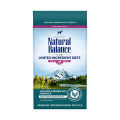 Natural Balance® Limited Ingredient Diet® Chicken and Brown Rice Small Breed Bites® Dry Dog Food 4 Lbs